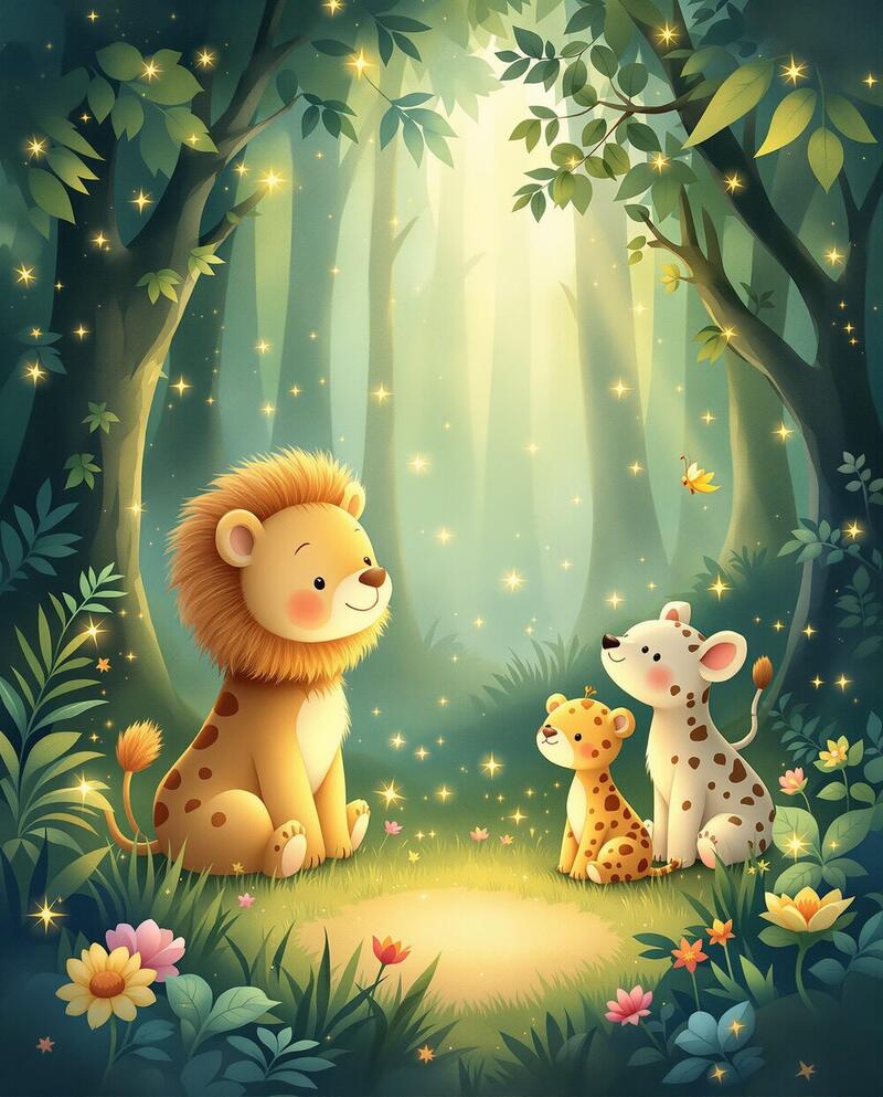 Jungle Explorers · magical art print by Little Poppin