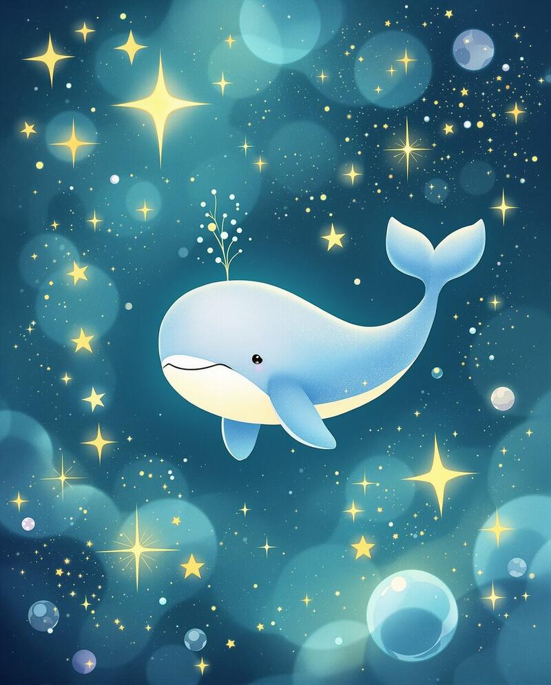 Under the Sea · magical art print by Little Poppin